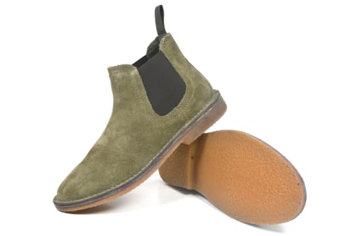 Image of Hx London SUEDE CHELSEA BOOT FOR MEN