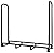 Elevon Firewood Rack Stand 4Ft. Heavy Duty Logs Holder for Outdoor Indoor Fireplace Metal Wood Pile Storage Stacker Organizer