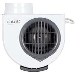 Campana Extractora En Encimera CATA GS 400M - Extractor de Cocina, Gran Capacidad de Extracción, Sistema de Fácil Instalación, 25 cm de Ancho, Clase de Eficiencia Energética B