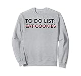 Novelty Christmas Sarcasm To Do List Eat Cookies