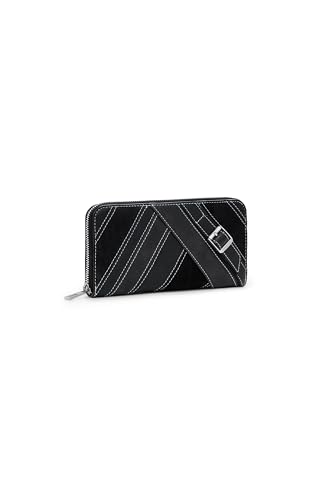 Porte-monnaie Desigual Mone Fibonacci Fiona grand portefeuille noir