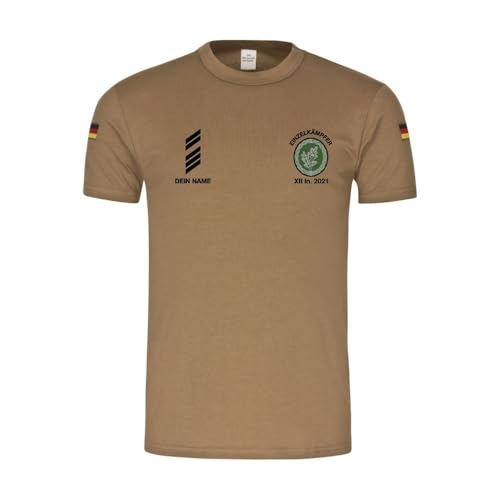 T-shirt tropical BW militaire personnalisé pour randonnée et bivouac de combat