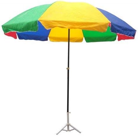 RIMZIM multi colour garden umbrella with tripod stand -40" garden umbrella