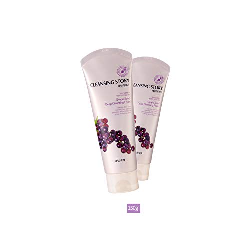 grape seed deep cleansing foam