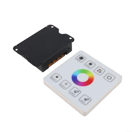 Controlador LED CC para ambiente de hogar con panel táctil y mando a distancia RF 5
