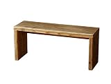 WOODPRO OLD ASHIBA（足場板古材） ベンチシェルフ Ｂタイプ 幅750ｍｍ×高さ335ｍｍ×奥行235ｍｍ 屋内用透明（とうめい）