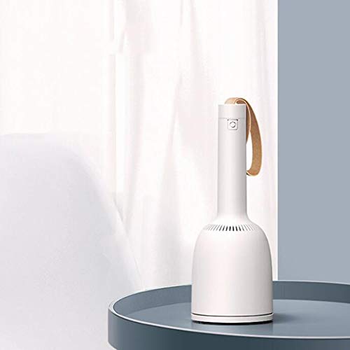 Tragbare Mini-Desktop-Staub-Handstaubsauger für Keyboard Laptop-Tisch Reinigung für Haus, Büro, Auto,Weiß