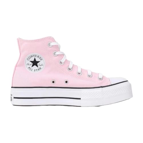 CONVERSE Zapatillas Rosas de Lona con Plataforma Lift Hi Sugar Berry