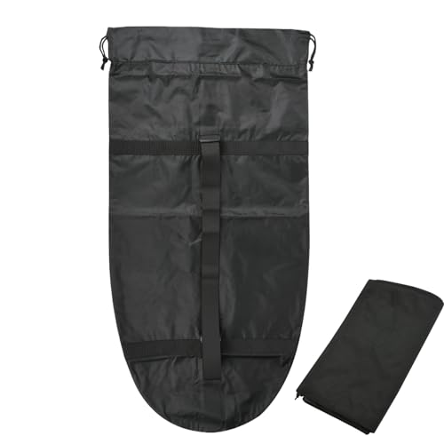 Bolsa para trampolín plegable con correa de hombro ajustable y cierre de cordón