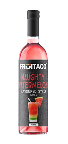 Fruitaco Watermelon Mocktail Syrup for Mocktails , Cocktails 750ml
