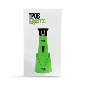Alternative view of TPOB Ghost X Beard Trimmer Hair Clippers for Men, Professional Hair T-Blade Trimmer Cordless Rechargeable Edgers Clippers Electric Beard Shaver (Ghost X Slime)