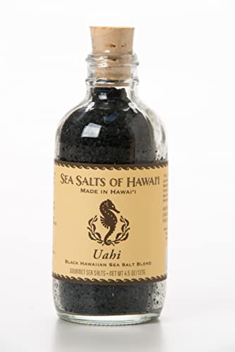 Sea Salts of Hawaii Uahi Sal Marina Negra 4.5 oz miniatura 1