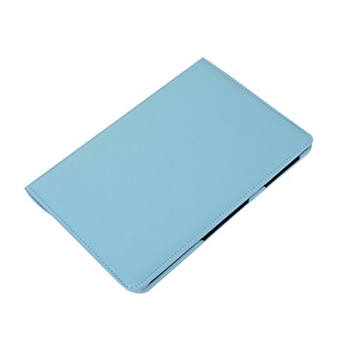Image of for Galaxy Tab S3 9.7 inch case MOCA 360 Degree Rotating Stand PU Leather Flip Cover Case for Samsung Galaxy Tablet Tab S3 9.7 inch SM - T820 T825 Flip Cover case (Aqua Blue)