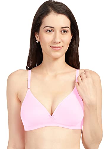 Image of SONARI Omania Womens Non-Padded Cotton Polyester Bras - Solid, Non-Wired, Medium Coverage, Hand Washable (Pack of 2)