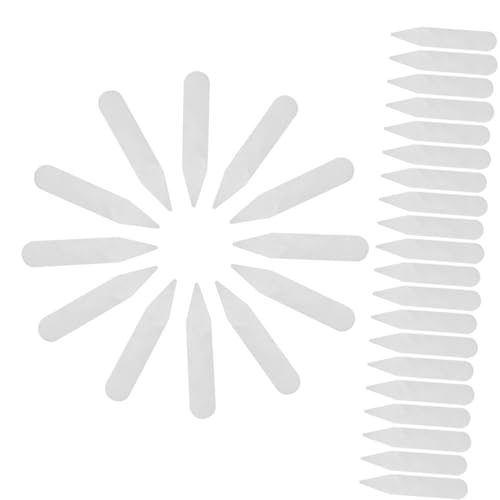 CALLARON Men's Shirt Collar Stays 200pcs Collar for Dress Shirts Collar Bone Shaper