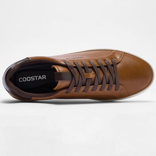Image of Coostar Mens Casual Shoes Comfortable Dress Sneakers Classic Lace-up Shoe Lightweight