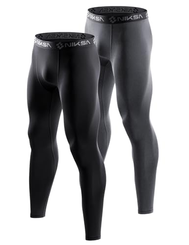 Mallas de capa base Niksa para correr, fitness y rutas de ciclismo con total comodidad
