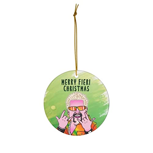 Guy Fieri Christmas Ornament
