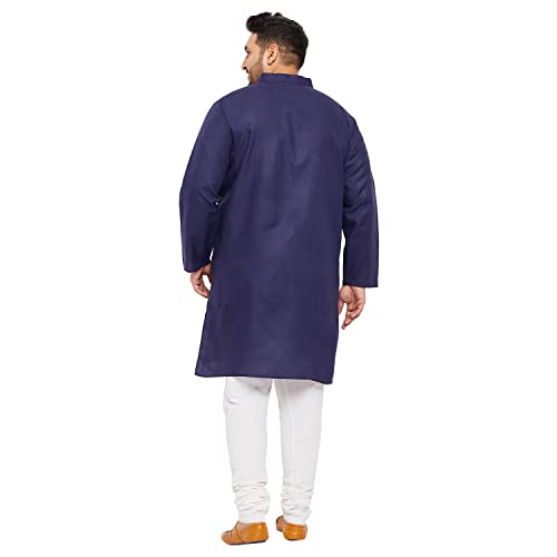 Image of Bigbanana Plus Size Men Regular Fit Kurta