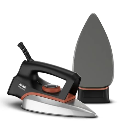 Arno - Ferro a Seco Anti aderente 1200w FS31 Preto e Terracota 127V Arno