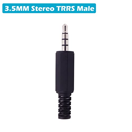 Pack de 10 Adaptadores Jack 3.5mm TRRS Stereo miniatura 3