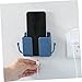 QUMIIRITY 4Pcs Wall Mount Phone Holder with Adhesive Design Versatile Charging Station for Remote Earphones and Cables for Bedroom Kitchen Office and Bathroom Use