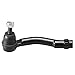 CTR CE0726 [OE Supplier] Front Left Outer Tie Rod End Compatible with Toyota Vehicles - Replaces 45047-09040, 45047-59025, 45047-59026, 45047-59035, ES3556