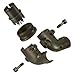 AVLIS-CO 97-3108B28-20P Circular MIL Spec Connector 14 Position Shell Size 28 R/A Plug Split