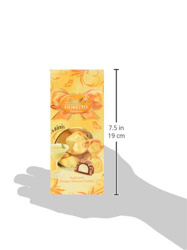 Lindt Fioretto Minis Beutel, Zabaione, Raffinierte Pralinés mit Zabaione-Trüffel-Füllung umhüllt von knusprigem Crisp… – Bild 5