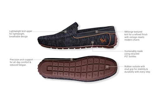 Image of Neeman's The Weave Loafer for Men | Breathable Knit Upper Comfortable, Lightweight & Flexible EVA Sole