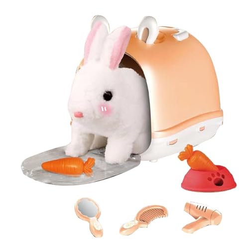 Qidures 吠える犬のおもちゃ、歩く子犬のおもちゃ,子供のための多機能ペット犬のおもちゃインタラクティブぬいぐるみ - クリエイティブインタラクティブぬいぐるみ子供大人向けぬいぐるみ