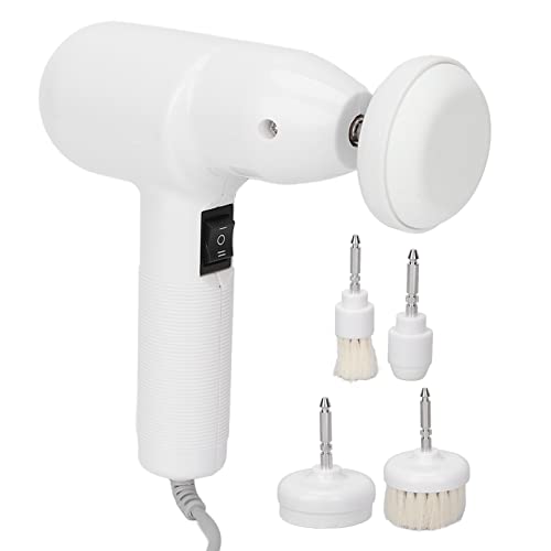 Electric Exfoliating Brush with 5 Brush Head Dead Skin Removal Professional Facial Cleansing Brush Beauty Instrument Accessories