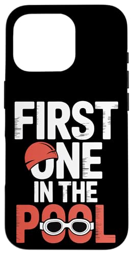 First One In The Pool XC}[̑ |- X}zP[X iPhone 16 Pro p