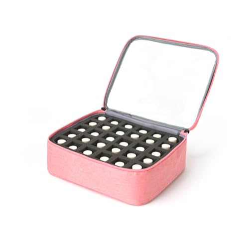 Belijoeuri,Rangement Vernis a Ongle,Rangement Vernis,avec 30 compartiments monocouchés, organisateur compact et pratique pour vernis et huiles essentielles...