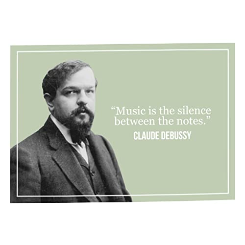 Affiche de collection Claude Debussy affiche poster compositeur impression premium