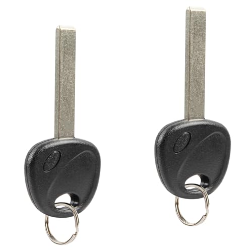 2X USARemote Remote Fob Uncut Plastic Head Blank Car Door Key High Security for Hyundai Accent Elantra Ioniq Kona Santa Fe Veloster Kia Forte NIRO Optima Rio Sportage (KK12-P)