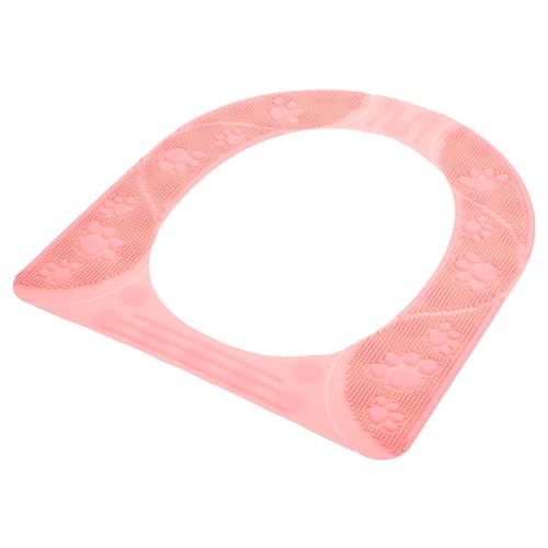 HOMOBABE 四季通用肌に優しい厚手シリコン便座マット 柔らかく快適なトイレ用クッション 簡単取り外し可能で洗えて再利用可能な便座カバー