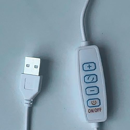 Garosa Nachttischlampe, 3-Fach Dimmbar, Touch-Lampe mit USB-Ladeanschlüssen, Tragbare LED-Nachtlichtlampe für Restaurant, Wohnzimmer und Schreibtisch (ORANGE)