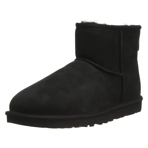 UGG CLASSIC MINI Skor, Svart, 44 EU