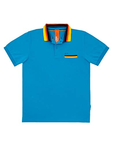 T-shirt polo demi-manches SUN 68 A30132 vêtement mode casual homme