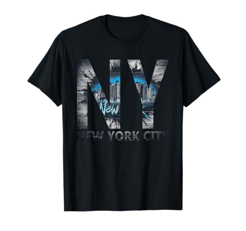 Cadeaux De New York Pour Hommes Femmes NY City Vintage Sport T-Shirt