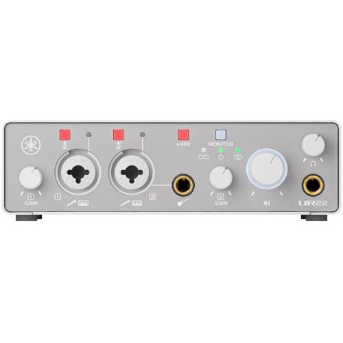 Yamaha UR22 MK3 White Audio Interface USB 2x2 24 Bit Recording Interface