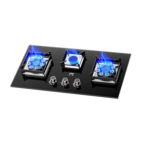 Estufa a gas tres quemadores 850x460 mm de piso