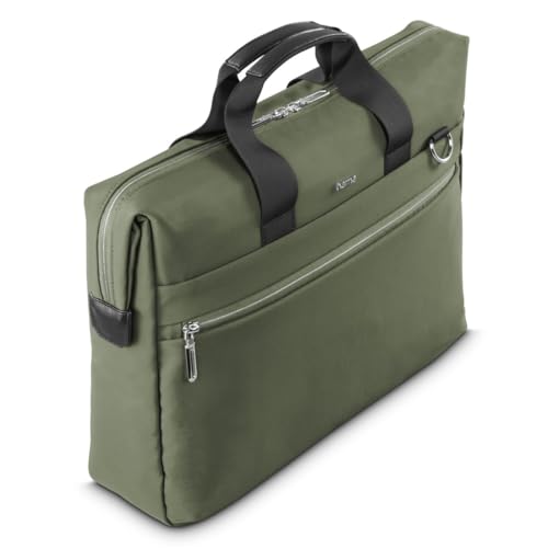 Sacoche PC 15.6-16.2 pouces imperméable Hama sac ordinateur vert rembourré antichoc