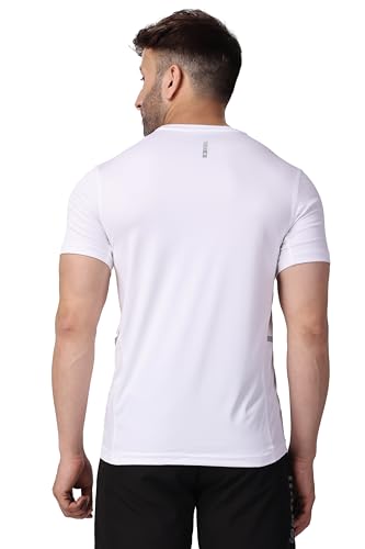 Image of Men's Athletic Crew Neck T-Shirt - Moisture-Wicking Gym & Casual Workout Shirt