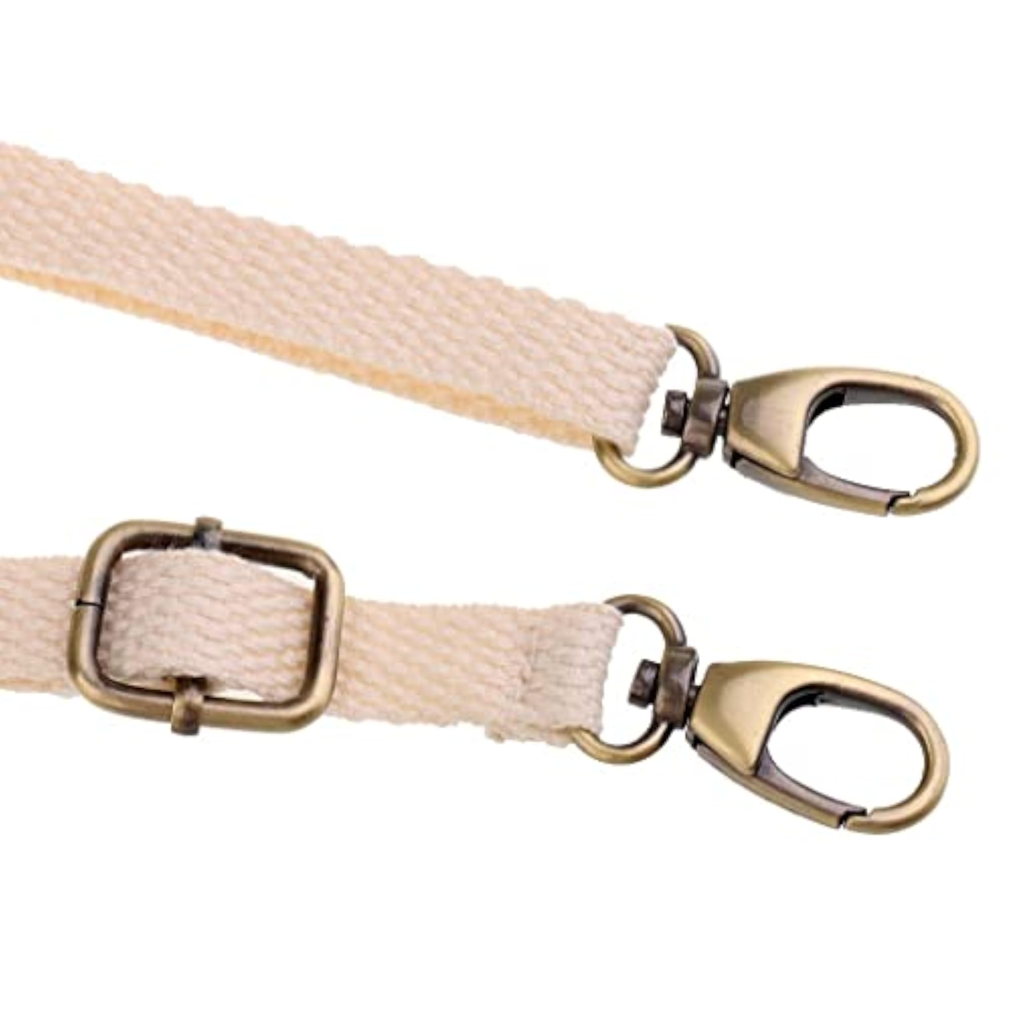 2x Adjustable Canvas Bag Handle Shoulder Bag Strap