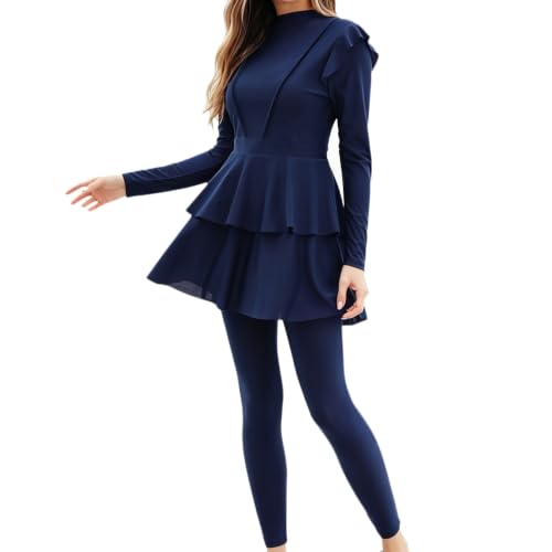 Burkini à couverture complète pour nager à la mer en toute pudeur