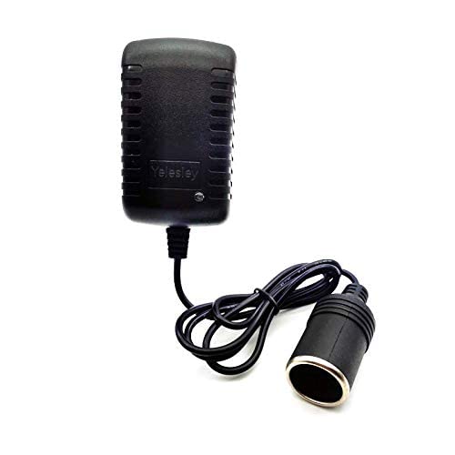 Yelesley FOASF193 Ac To Dc Converter 2A 24W Car Cigarette Lighter Socket 110-240V To 12V Ac/Dc Power Adapter Black thumb #6
