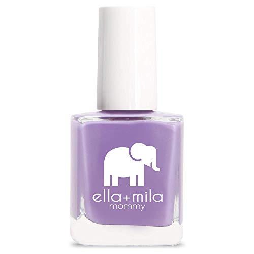 ella+mila Professional, Quick Dry, Long-Lasting & Chip-Resistant Purple Nail Polishes (Lavender Fields - 0.45 fl oz)