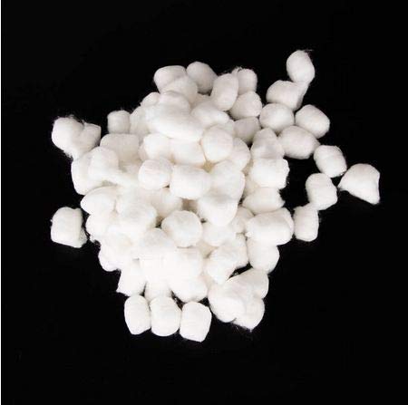 Image of Multipurpose Soft Cotton Balls 50 Pcs (Pack Of 2)